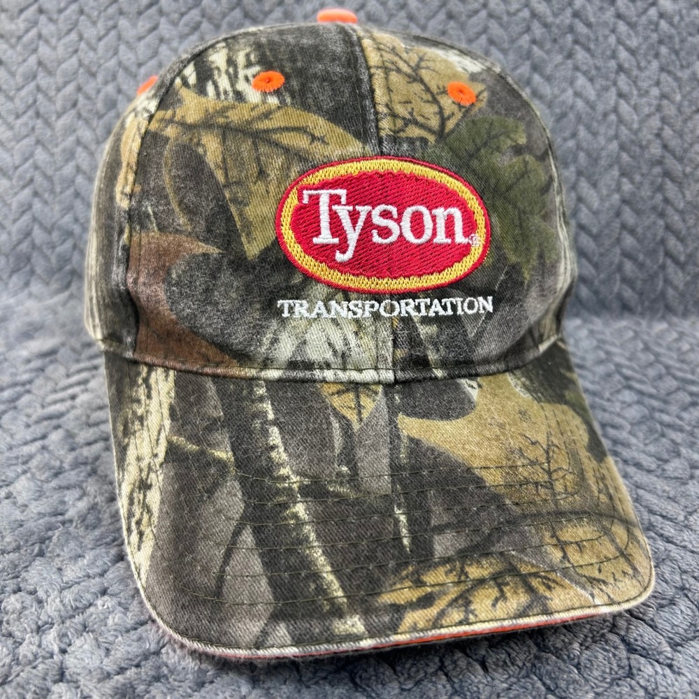 Tyson Transportation Mens Camo Otto Collection Trucker Hat Adjustable OSFA